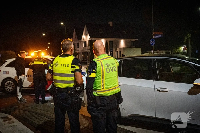 Fietser naar ziekenhuis na aanrijding
