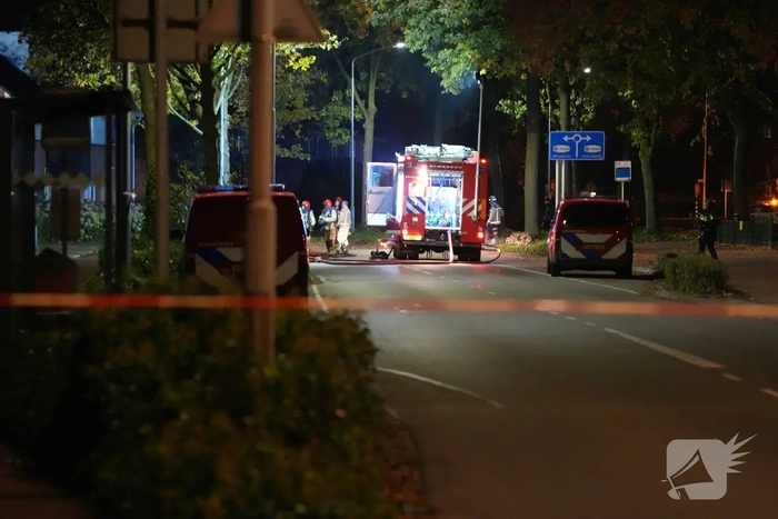 Grote brand op zolder in Veldhoven