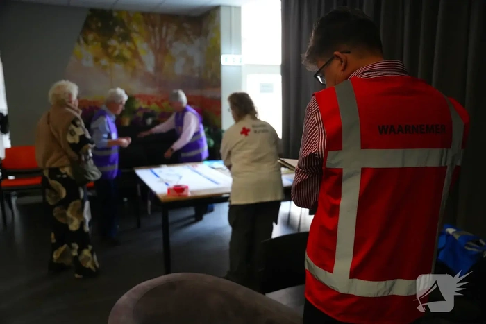Gemeente oefent met noodsteunpunt voor crisissituaties