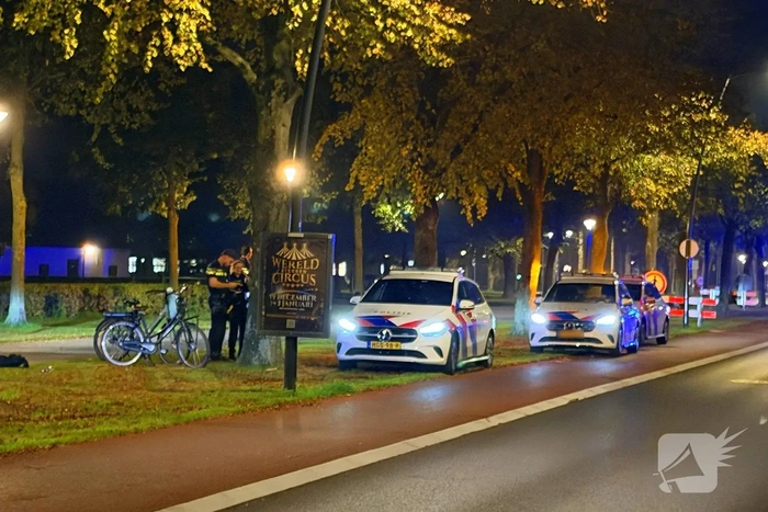 Fietsers botsten op elkaar, één zwaargewond