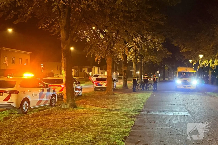 Fietsers botsten op elkaar, één zwaargewond