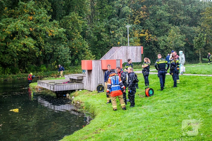 Grootschalige hulpverlening na melding persoon te water