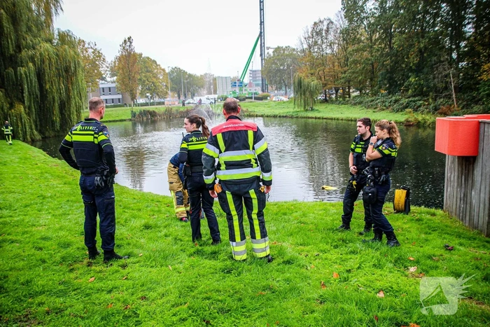 Grootschalige hulpverlening na melding persoon te water