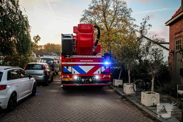 Woningbrand veroorzaakt rookontwikkeling