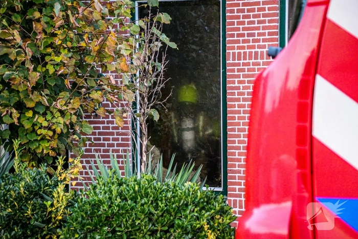 Woningbrand veroorzaakt rookontwikkeling