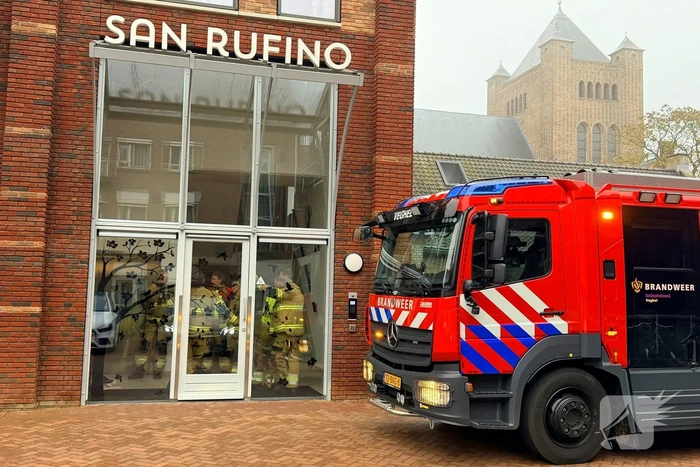 Muffe geur leidt tot brandweeractie