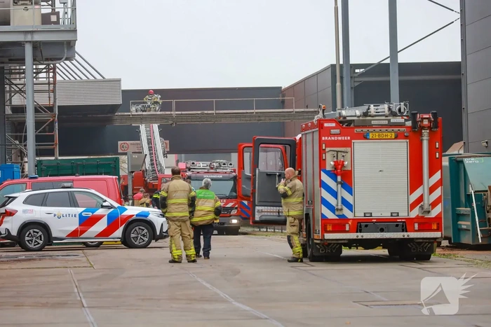 Grote brand bij cacao fabriek