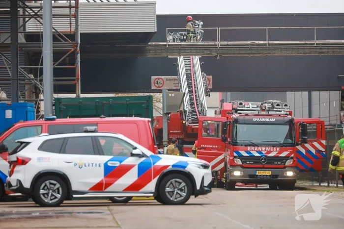 Grote brand bij cacao fabriek