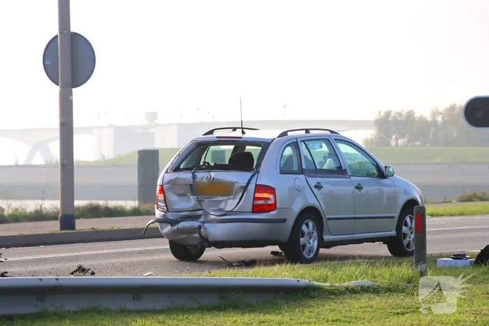Gewonde bij kop-staartbotsing