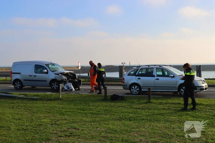 Gewonde bij kop-staartbotsing