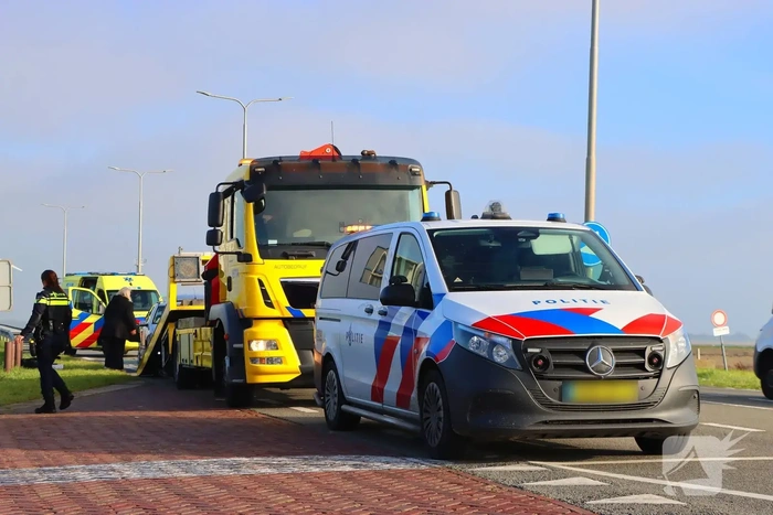 Gewonde bij kop-staartbotsing