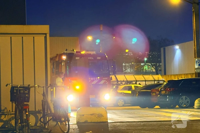Geen brand aangetroffen na melding incident