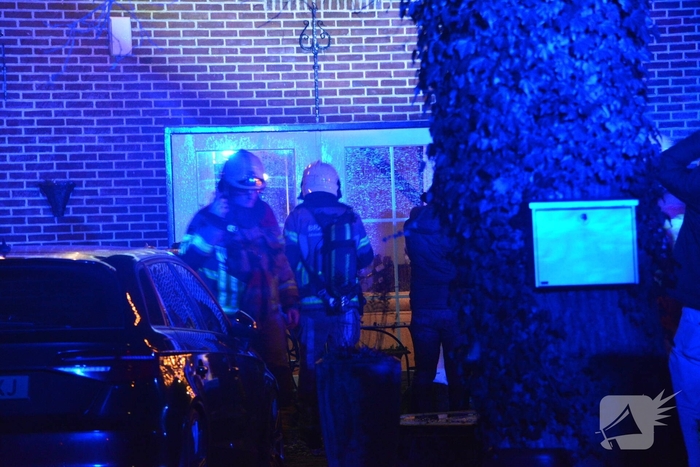 Vuurpijl veroorzaakt melding woningbrand