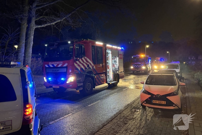 Brandweer zaagt kraakpand open wegens brand