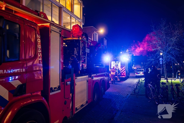 Vuurwerk op balkon veroorzaakt brand