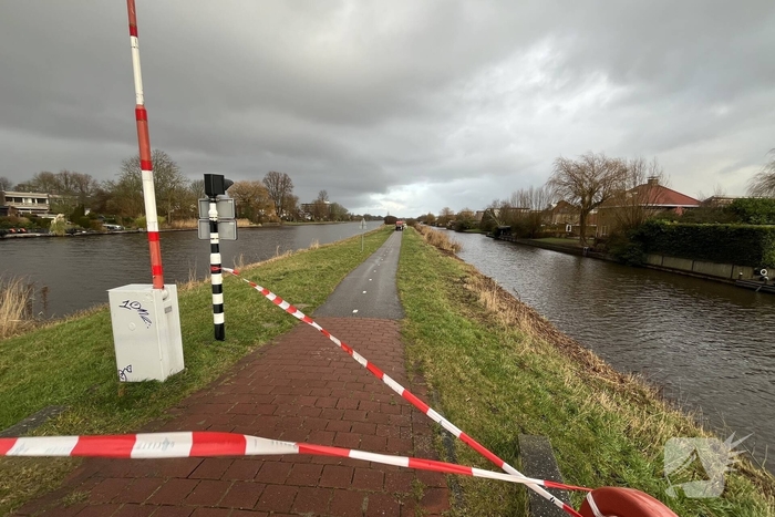 Lichaam aangetroffen langs kanaal