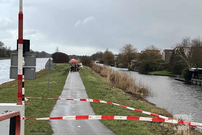 Lichaam aangetroffen langs kanaal
