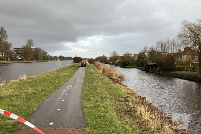Lichaam aangetroffen langs kanaal