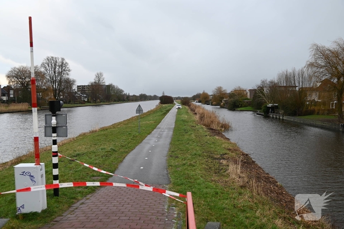 Lichaam aangetroffen langs kanaal