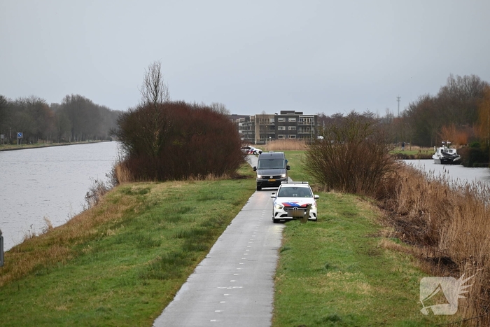 Lichaam aangetroffen langs kanaal