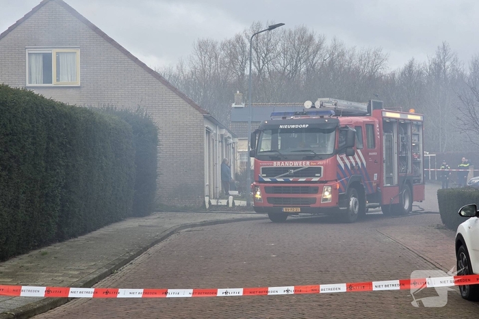 Brand in schuur leidt tot grote rookontwikkeling
