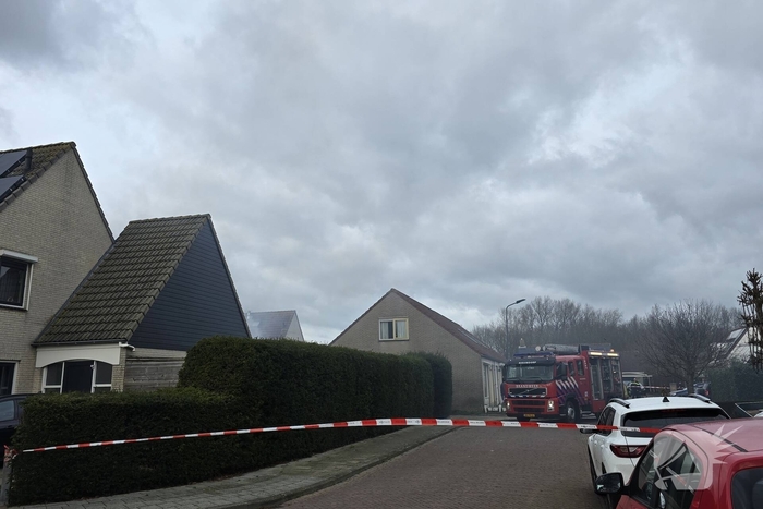 Brand in schuur leidt tot grote rookontwikkeling