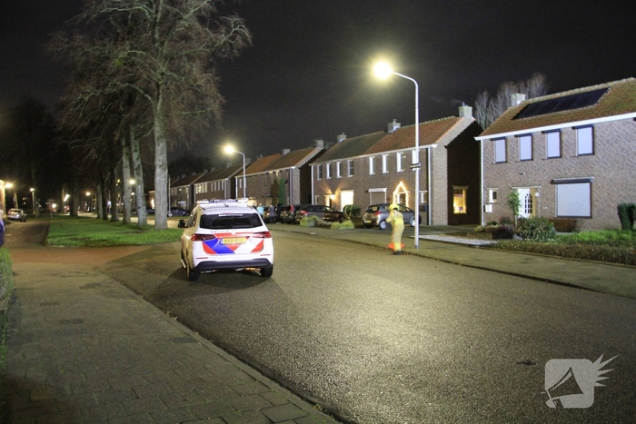 Schoorsteenbrand geblust in woning