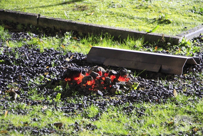 Schoorsteenbrand geblust in woning