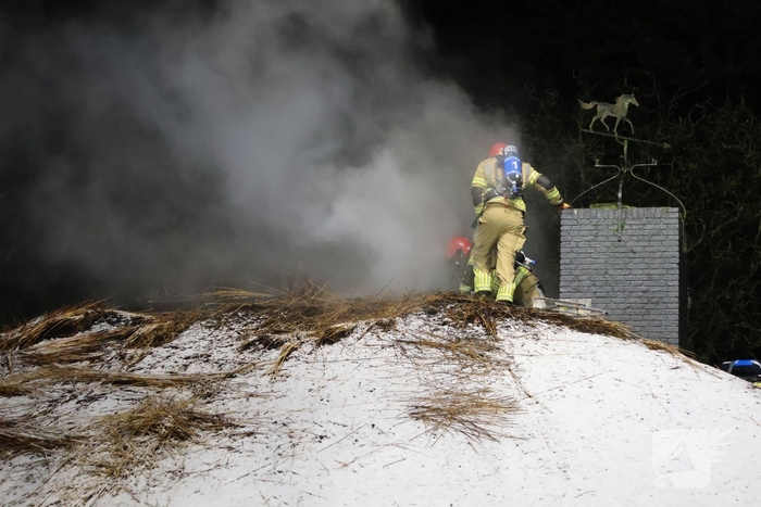 Opnieuw brand op dak van woning
