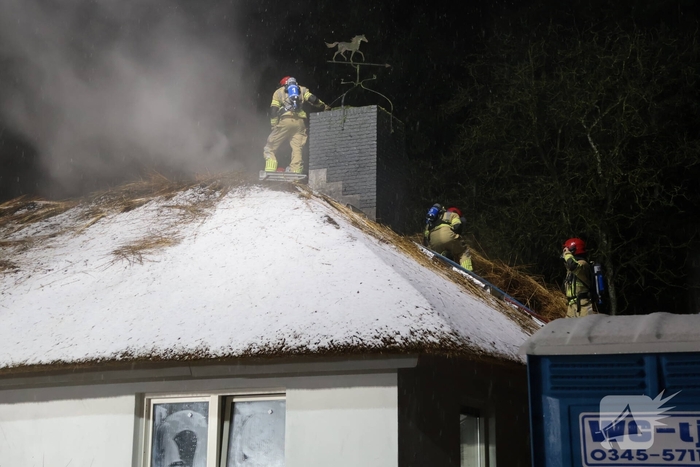 Opnieuw brand op dak van woning
