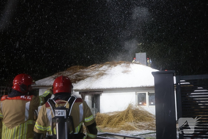 Opnieuw brand op dak van woning