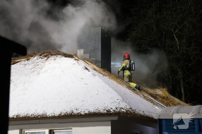 Opnieuw brand op dak van woning