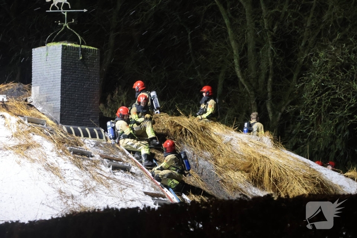 Opnieuw brand op dak van woning