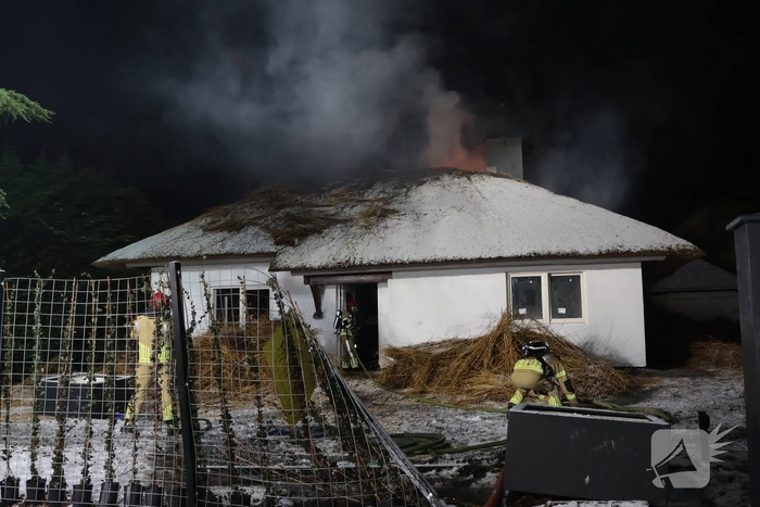 Opnieuw brand op dak van woning