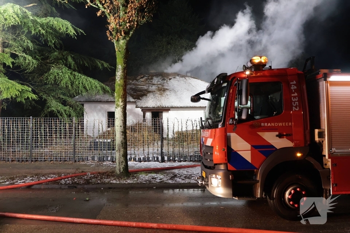 Opnieuw brand op dak van woning