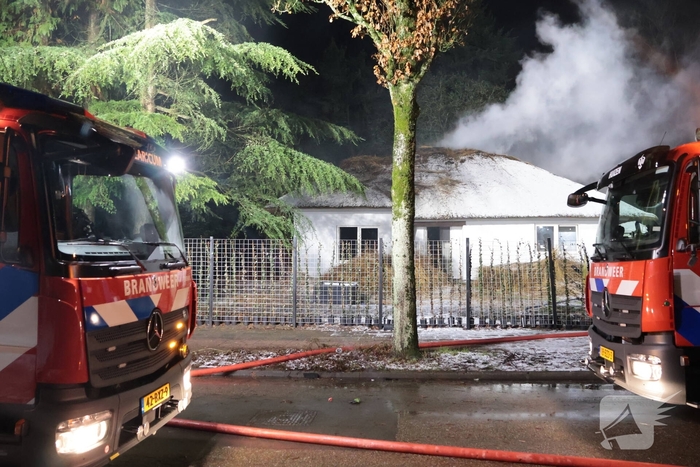Opnieuw brand op dak van woning