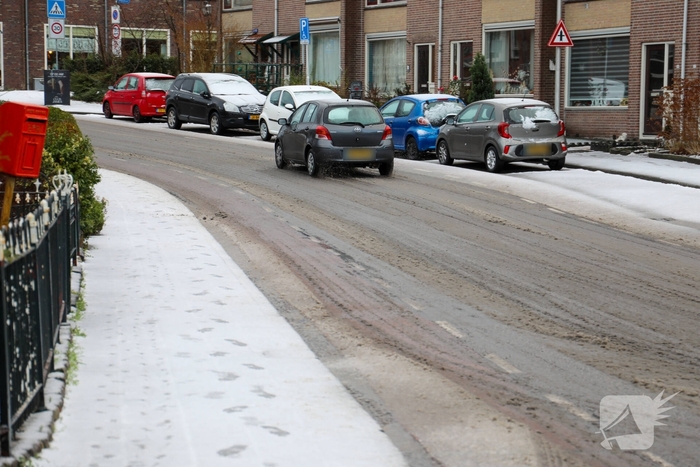 Sneeuwval levert fraaie plaatjes op