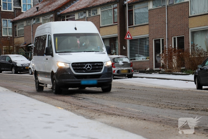 Sneeuwval levert fraaie plaatjes op