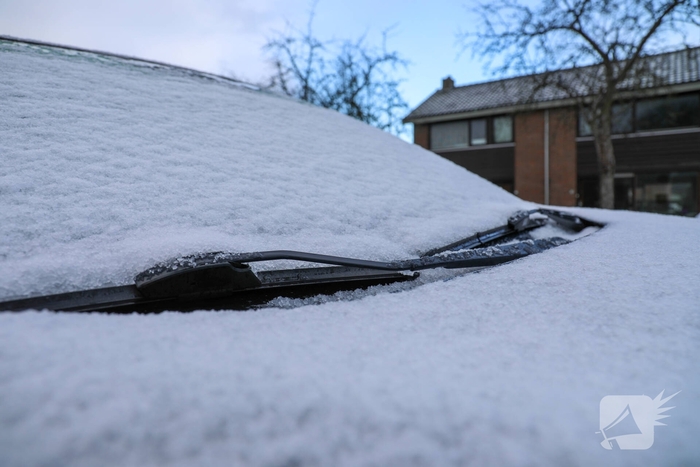Sneeuwval levert fraaie plaatjes op