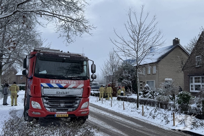 Brand in schoorsteen leidt tot ingrijpen brandweer