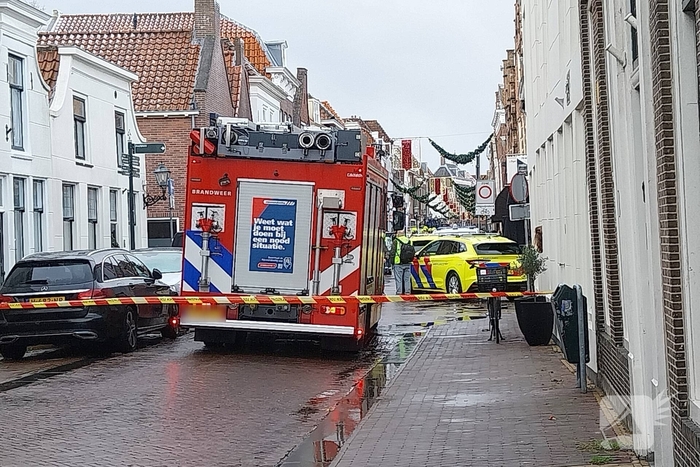 Hulpdiensten stand-by wegens persoon met onbegrepen gedrag