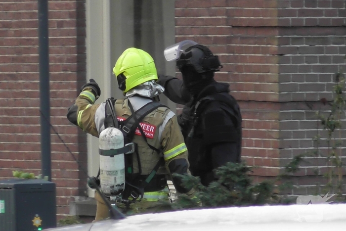 Hulpdiensten stand-by wegens persoon met onbegrepen gedrag