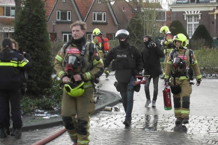 Hulpdiensten stand-by wegens persoon met onbegrepen gedrag