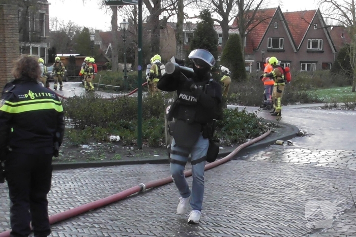 Hulpdiensten stand-by wegens persoon met onbegrepen gedrag