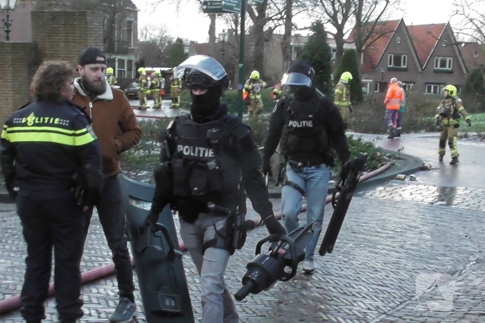 Hulpdiensten stand-by wegens persoon met onbegrepen gedrag