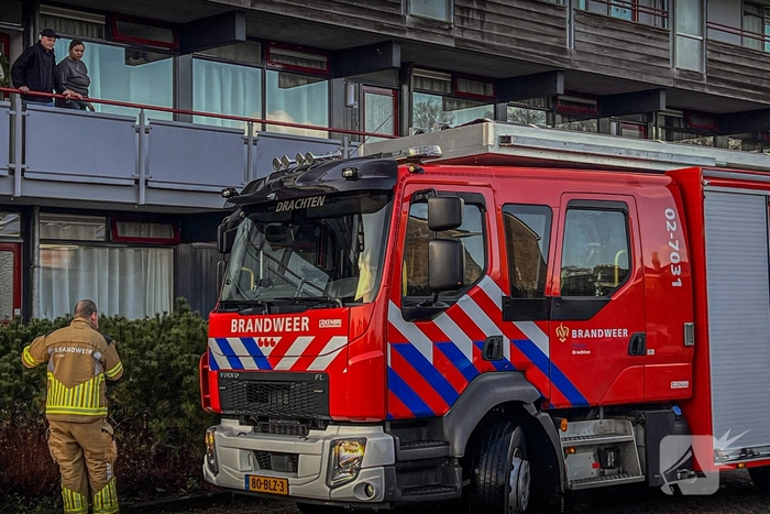 Gaslucht zorgt voor onderzoek door brandweer