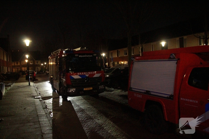 Woningbrand in slaapkamer snel geblust