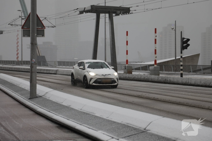 Sneeuval zorgt voor alerte weggebruikers