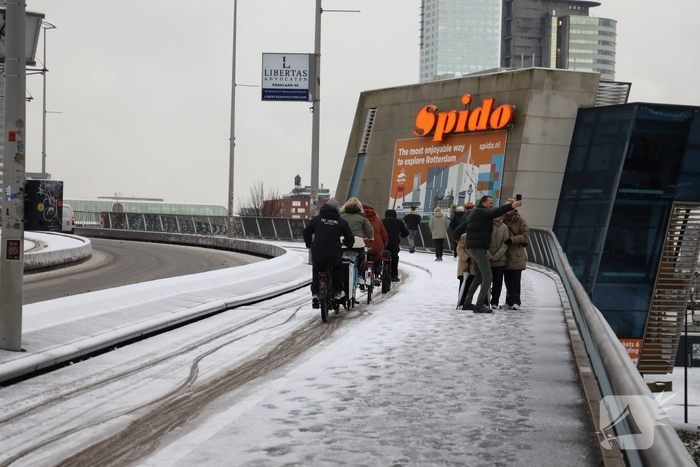 Sneeuval zorgt voor alerte weggebruikers