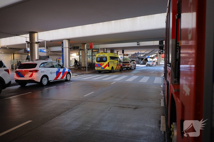 Aanrijding tussen persoon en trein veroorzaakt verkeersstremming